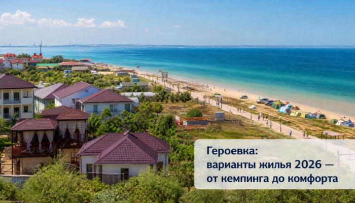 Где остановиться в Героевке в 2026 году